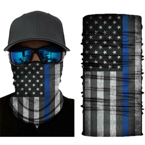 Integrity Other - Thin Blue Line Flag Gaiter Scarf Face Mask